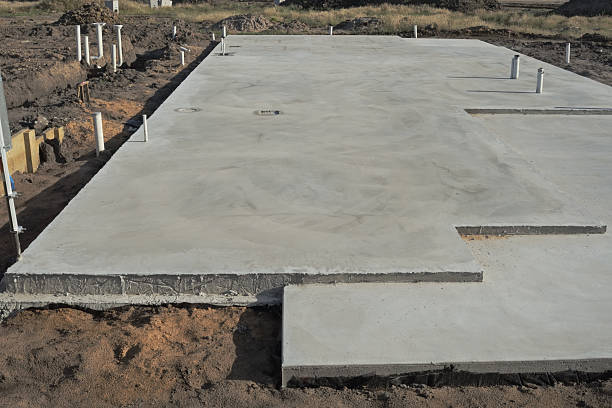 Best Concrete Slab Construction in Meadow Les, AK